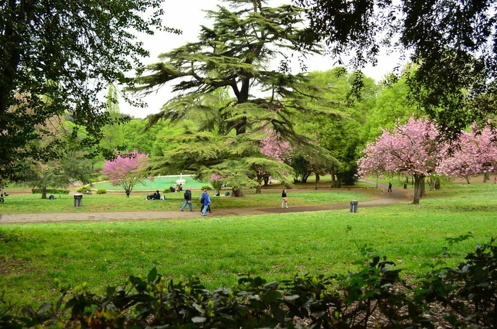 villa borghese parc balade