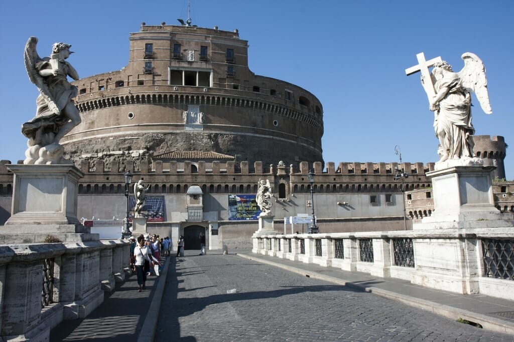 entree du chateau saint ange