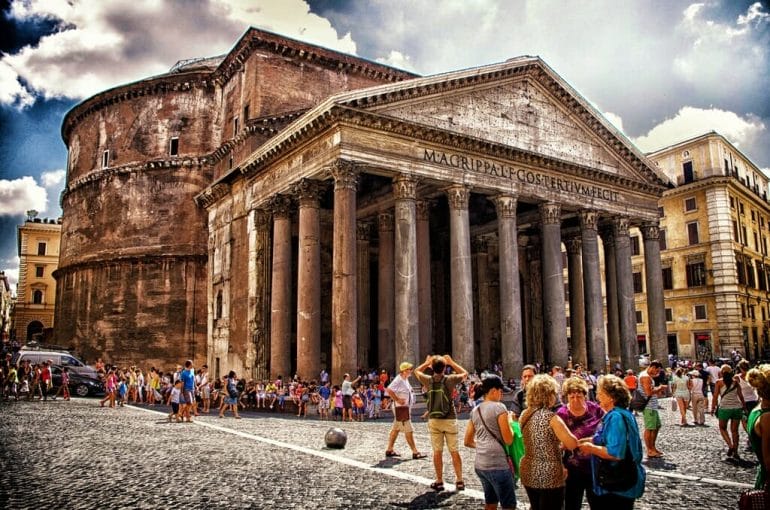 visiter le pantheon rome ete