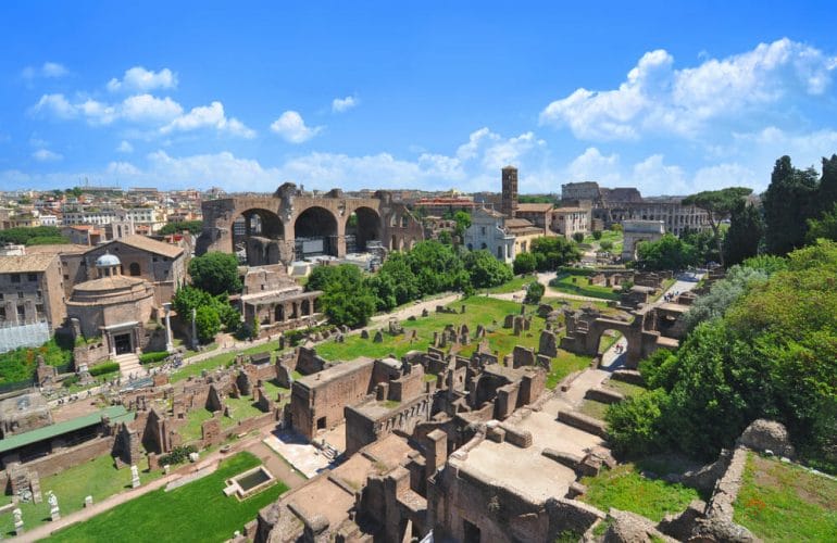 Visiter le Forum Romain et le Mont Plalatin à Rome