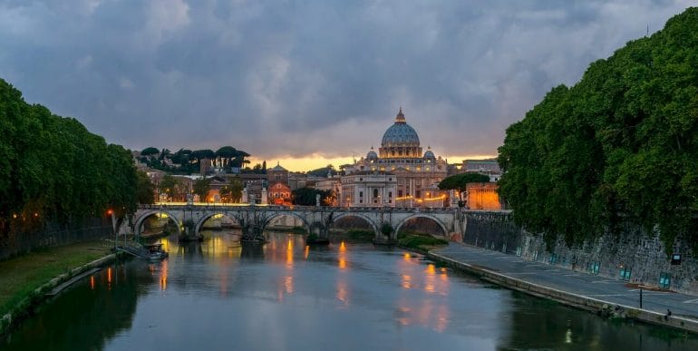 itineraire de visite de rome italie
