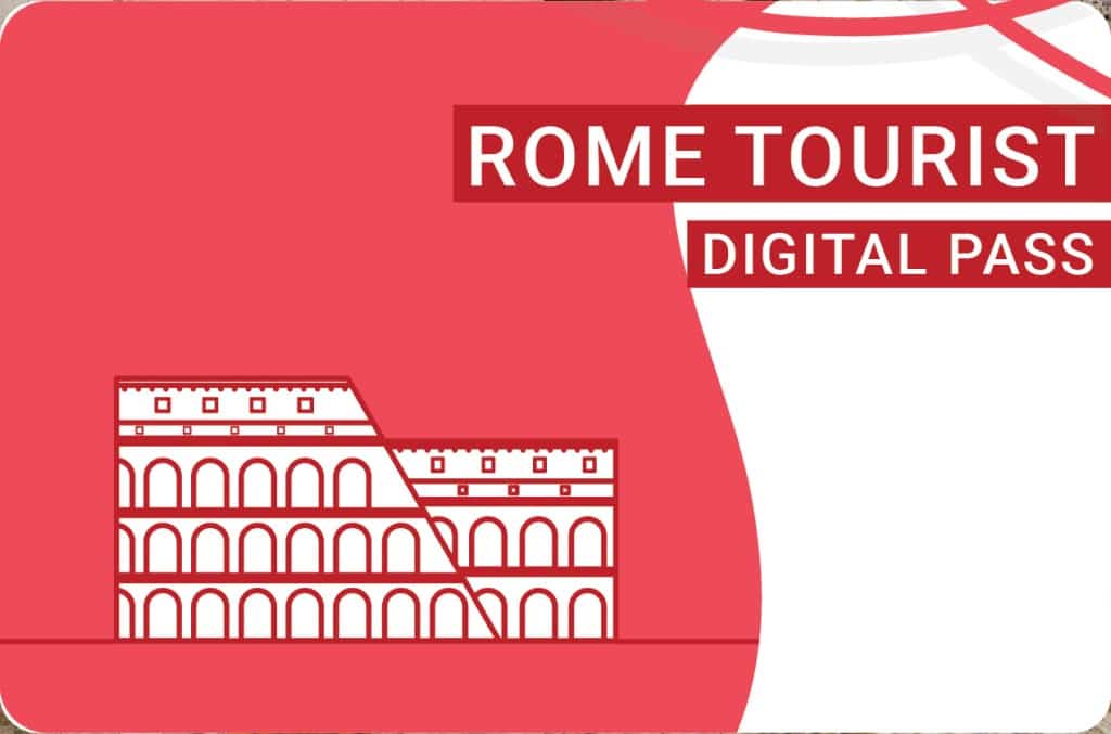 rome tourist card logo digital pass