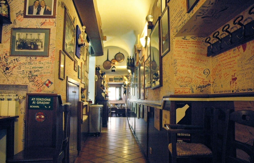 restaurant lacarbonara rome monti