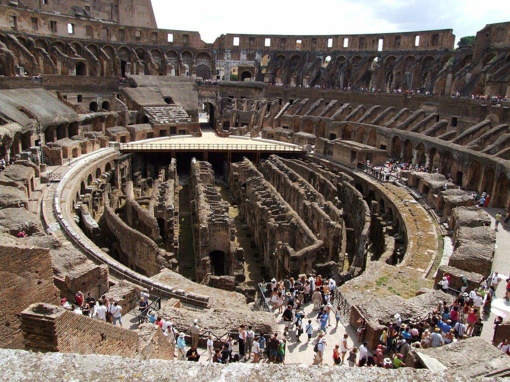 colisee rome arene visite groupe