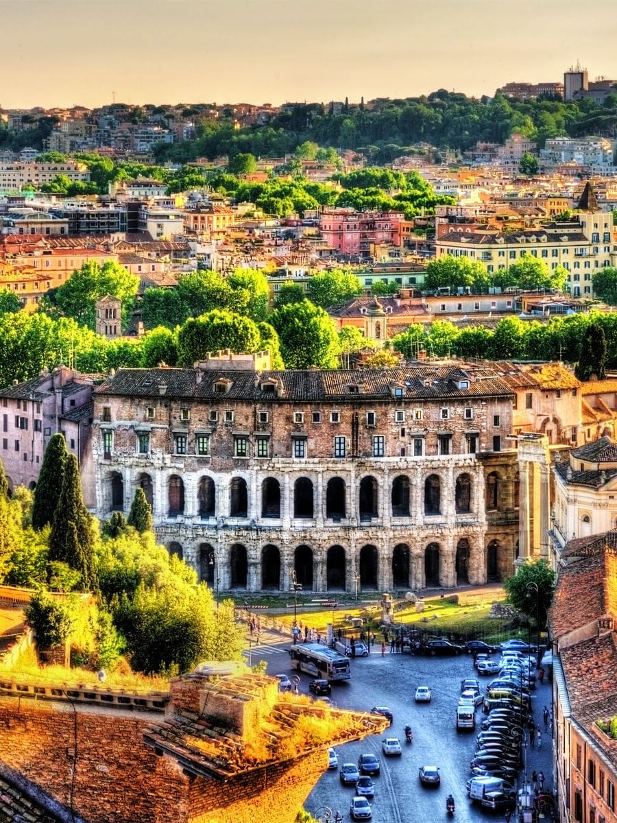 Lieux insolites Rome - Le théâtre de Marcellus