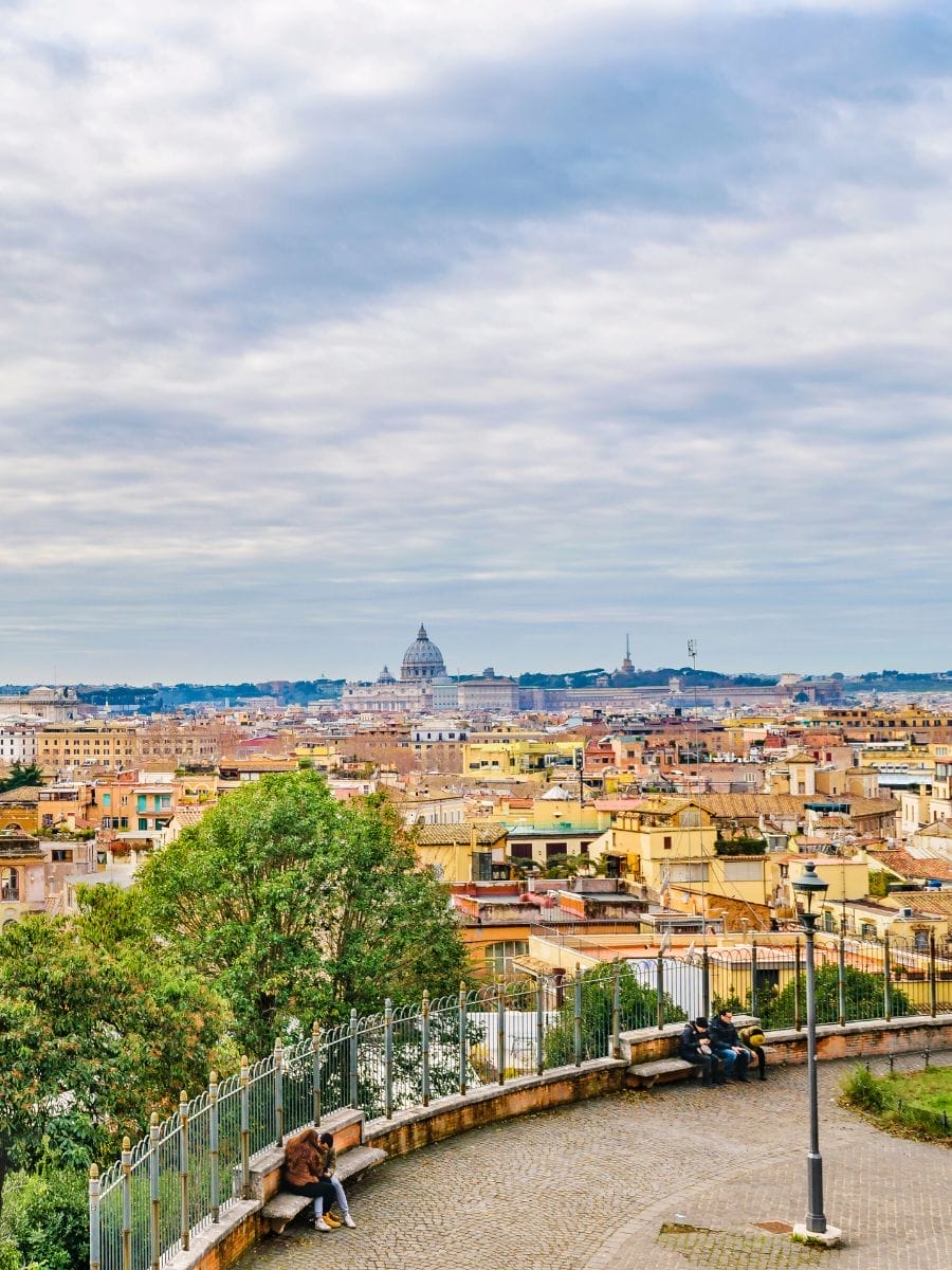 Lieux insolites Rome - la terrasse cachée de la Villa Borghese