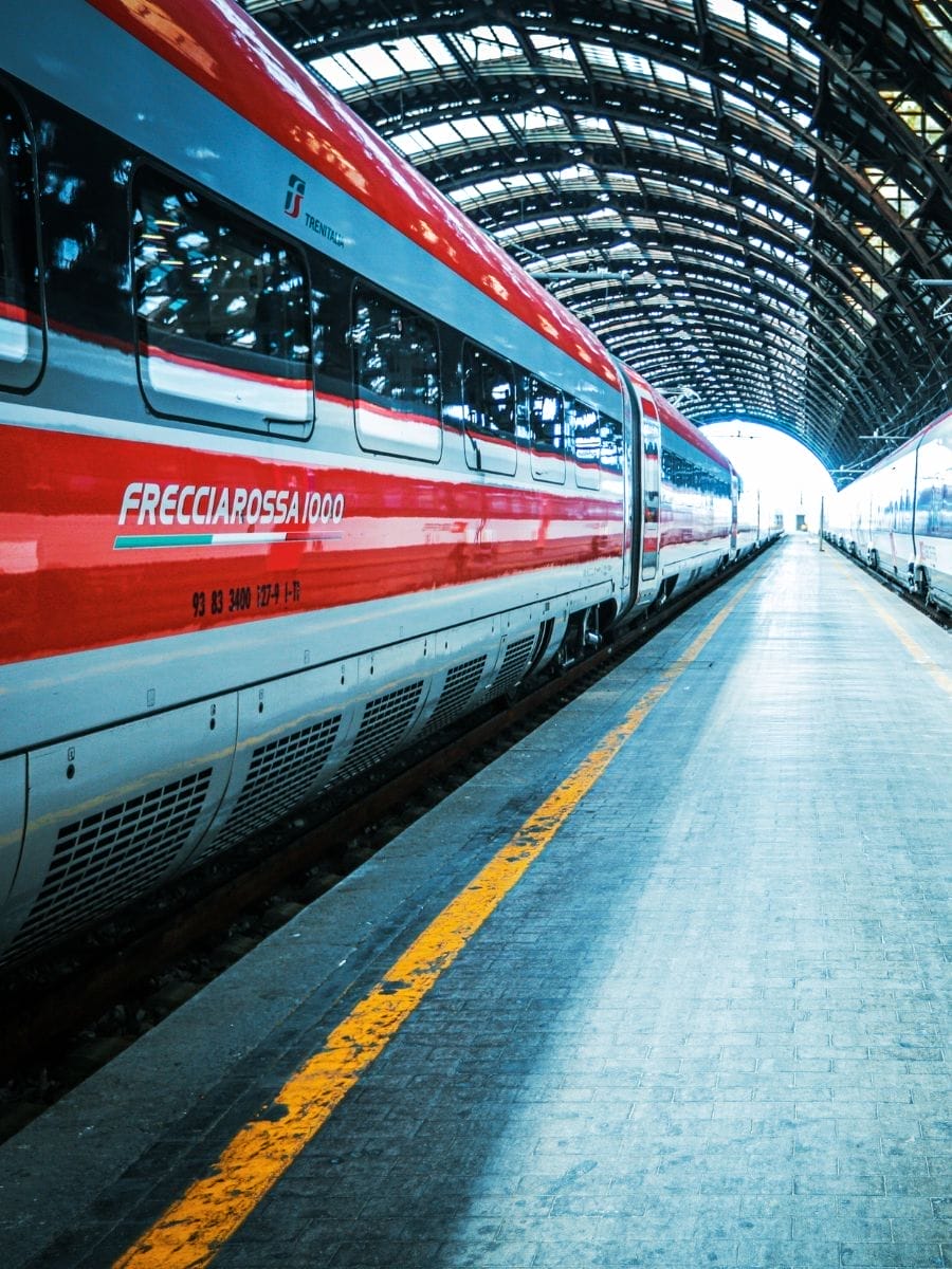Train vacances en Italie