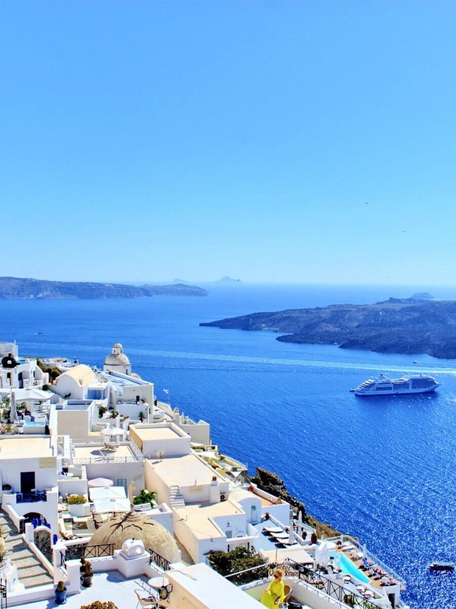 Santorin, Grèce - Croisières en Méditerranée