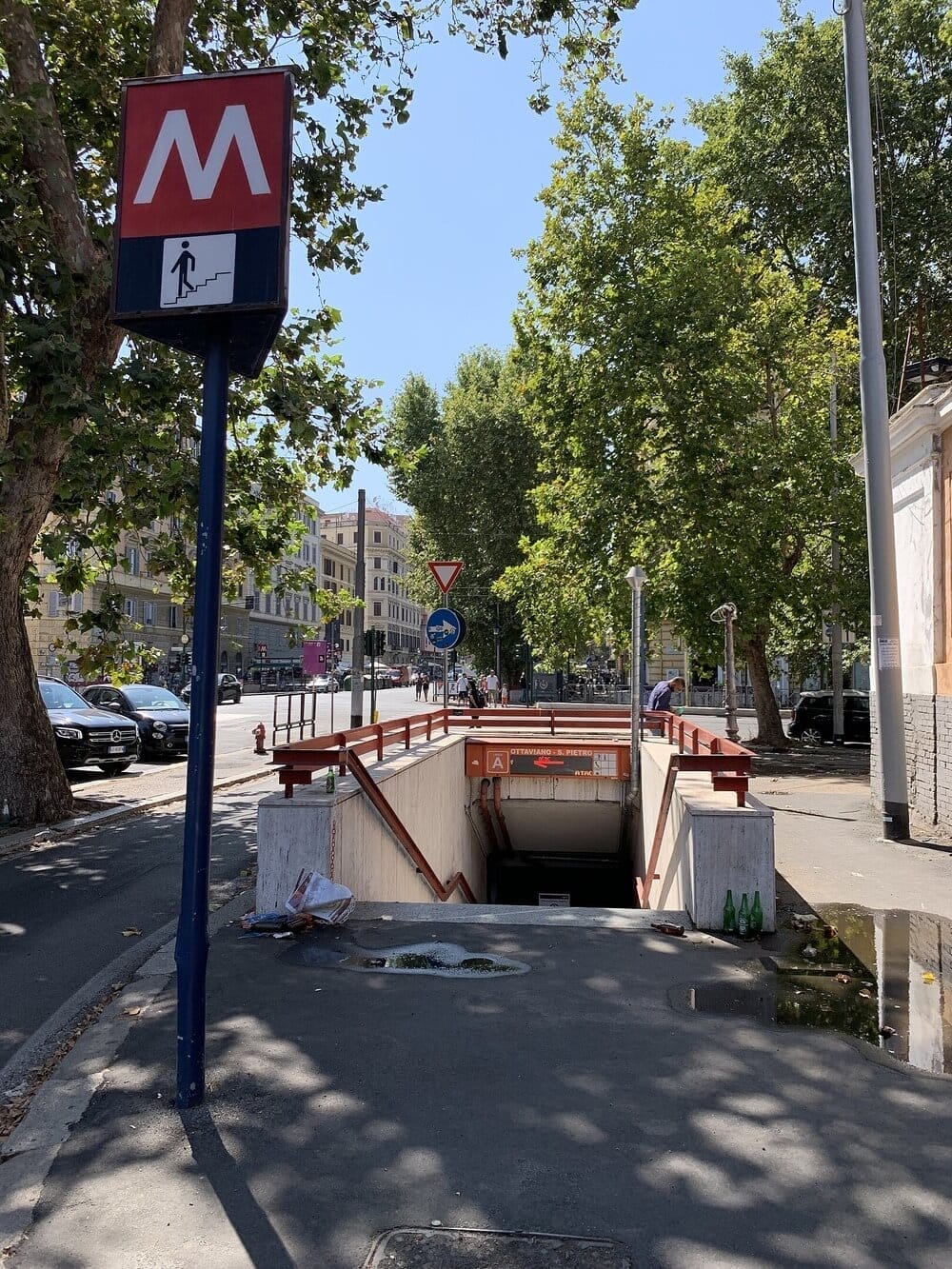 Station Ottaviano Métro Rome