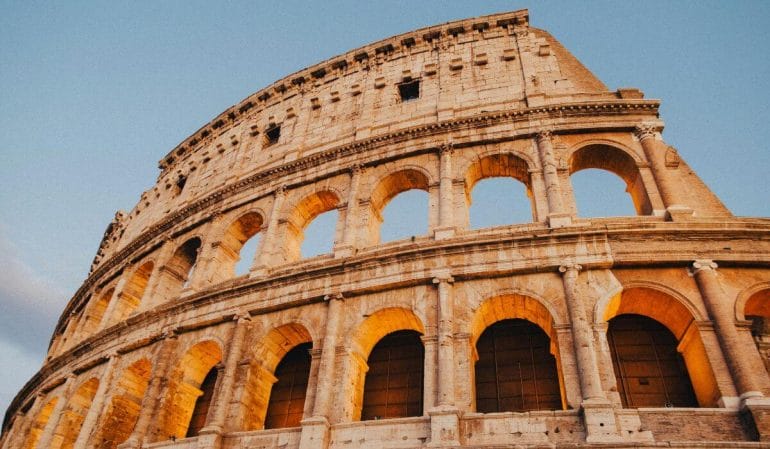 Visite Colisée au coucher du soleil