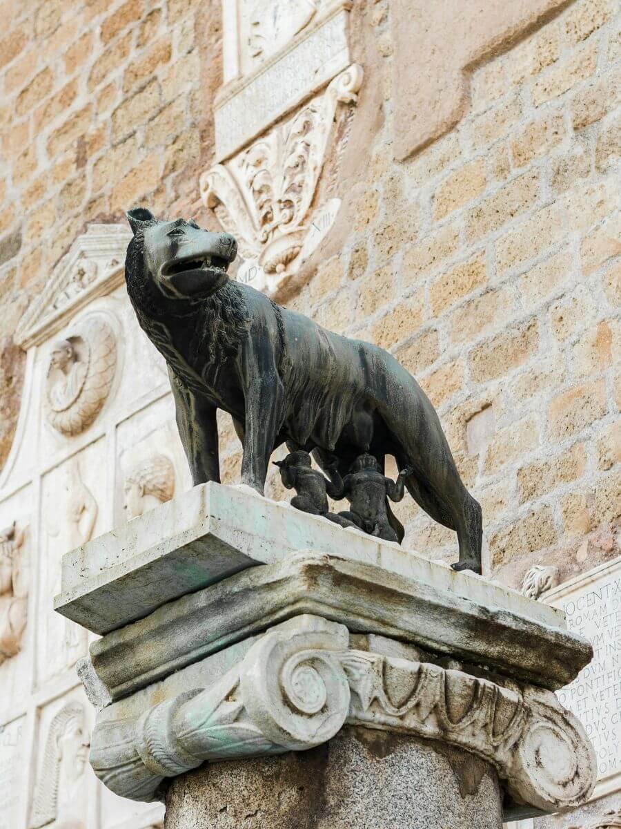 a Louve Capitoline - Musées du Capitole Rome